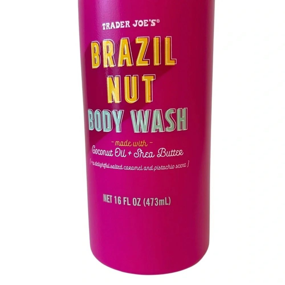 Trader Joe’s Brazil Nut‎ Body Wash Coconut Oil & Shea Butter 16 oz NEW Gourmand